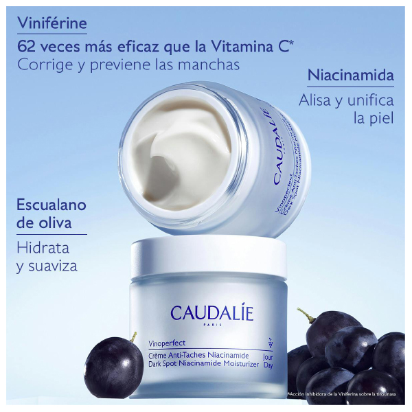 CAUDALIE VINOPERFECT CREMA ANTIMANCHAS NIACINAMIDA DIA RECARGA (50ML)