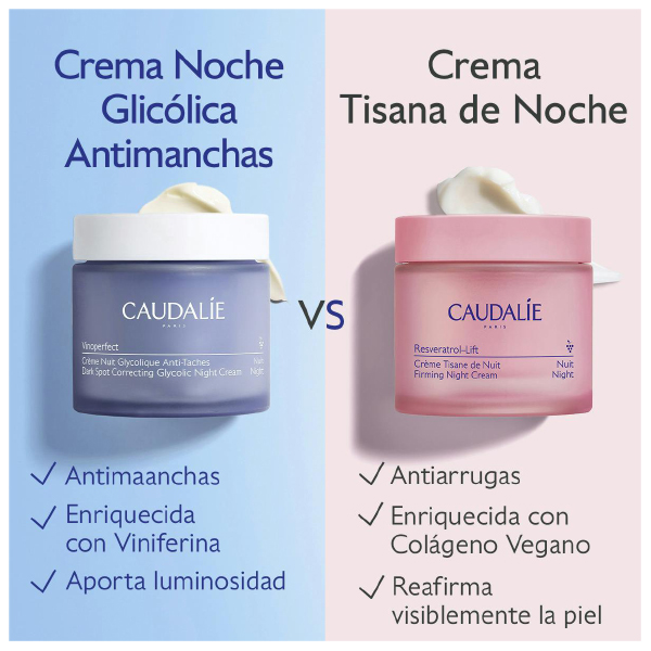 CAUDALIE VINOPERFECT CREMA NOCHE GLICOLICA RECARGA (50ML)