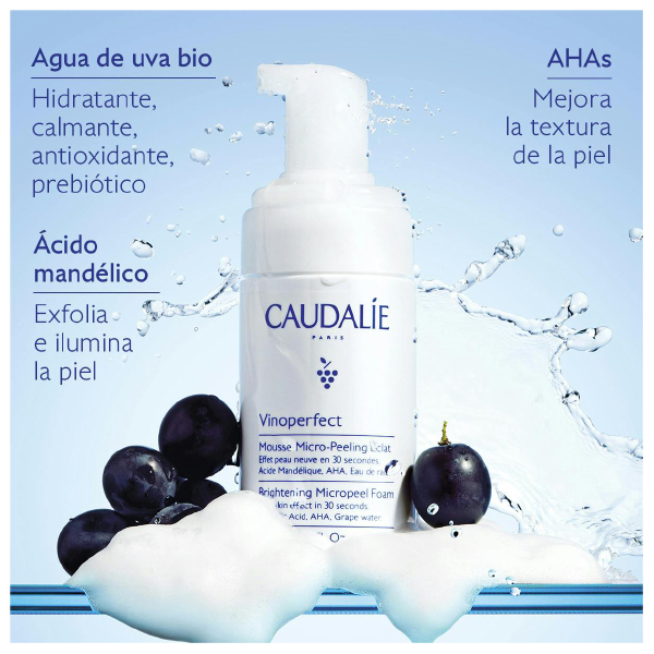 CAUDALIE VINOPERFECT MOUSSE LIMPIADORA MICROPEEELING (50ML)