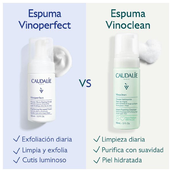 CAUDALIE VINOPERFECT MOUSSE MICRO-PEELING (100ML)