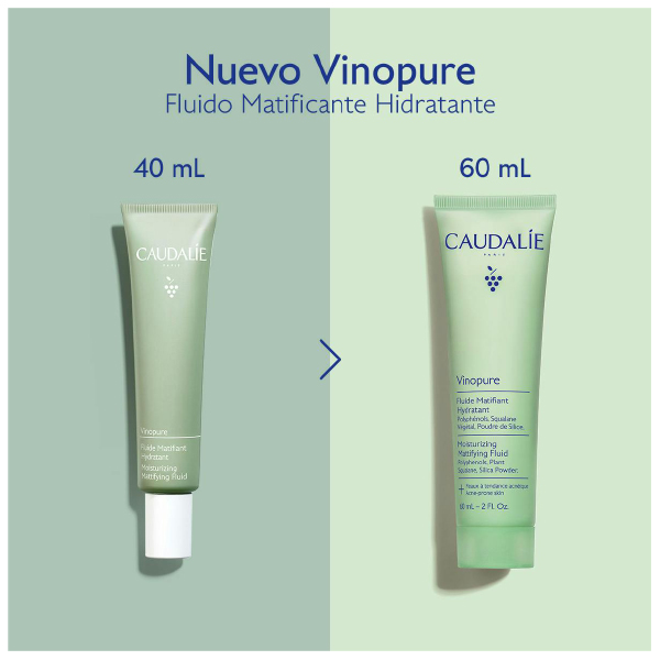 CAUDALIE VINOPURE FLUIDO MATIFICANTE (60ML)