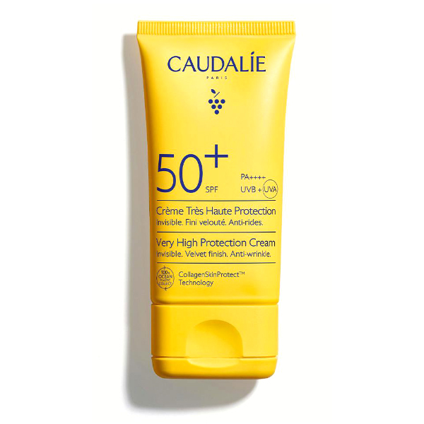 CAUDALIE VINOSUN PROTECT CREMA FACIAL MUY ALTA PROTECCIÓN SPF50 (50ML)
