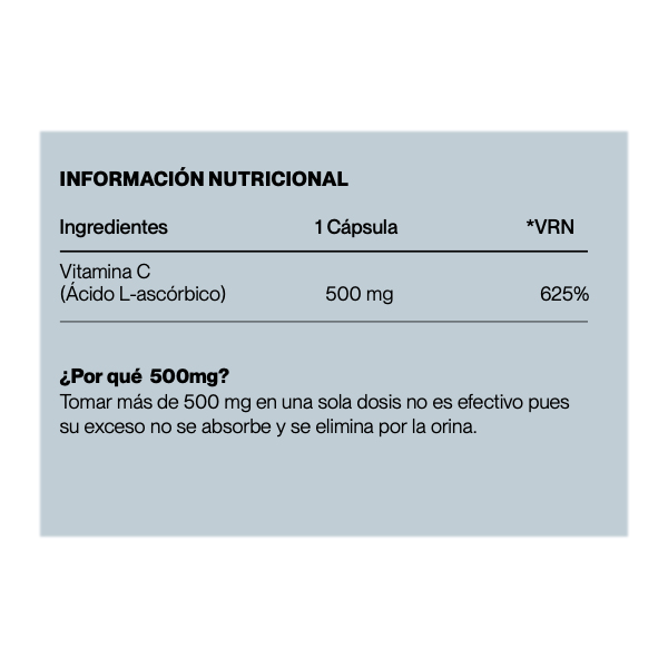 IVB WELLNES VITA C500 (60 CAPSULAS)