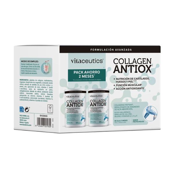 VITACEUTICS PACK DUPLO COLLAGEN ANTIOX (840G x 2 UNIDADES)