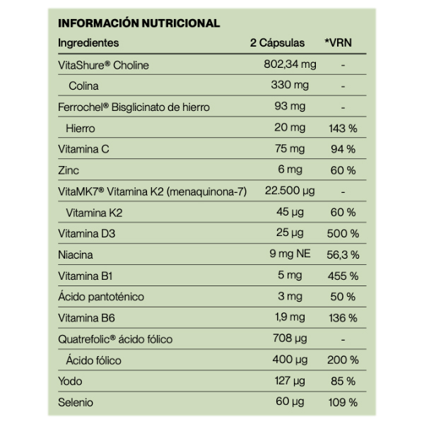 IVB WELLNES VITALNATAL WOMAN (60 CAPSULAS)