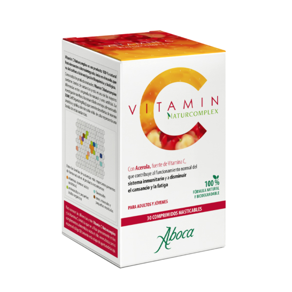 ABOCA VITAMIN C NATURCOMPLEX (30 COMP.MASTICABLES)