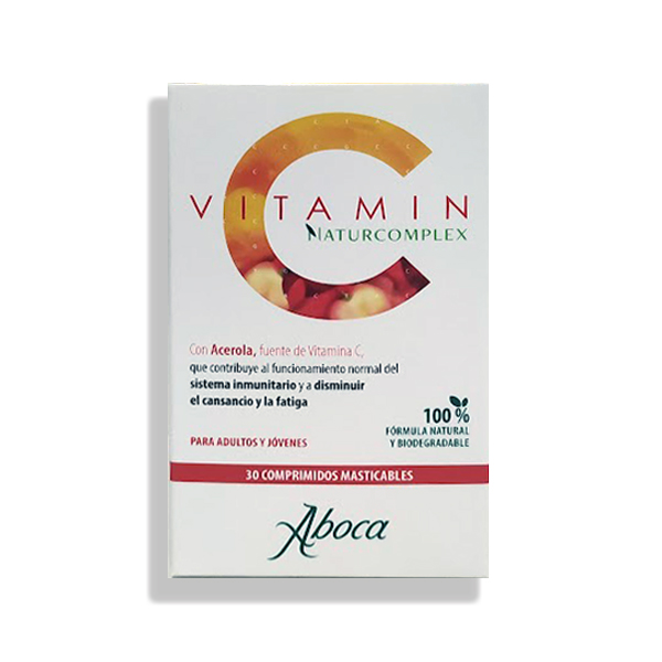 ABOCA VITAMIN C NATURCOMPLEX (30 COMP.MASTICABLES)