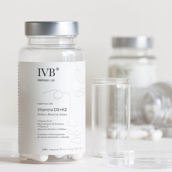 IVB WELLNES VITAMINA D3+K2 (60 CAPSULAS)