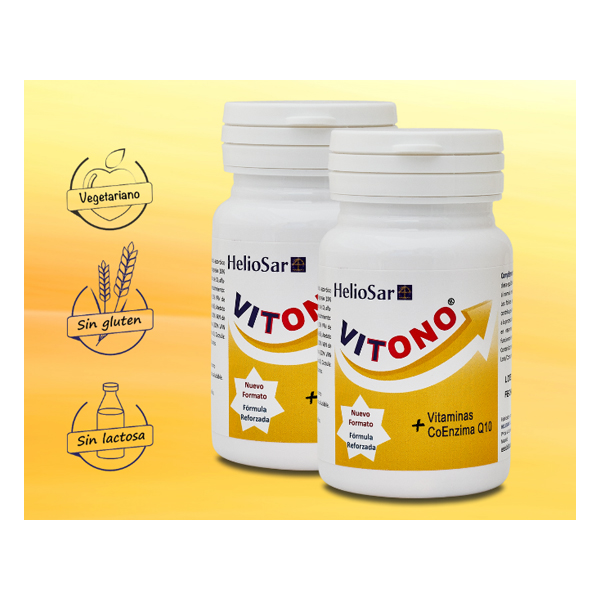 HELIOSAR VITONO (60 CÁPS.veganas)  FÓRMULA REFORZADA