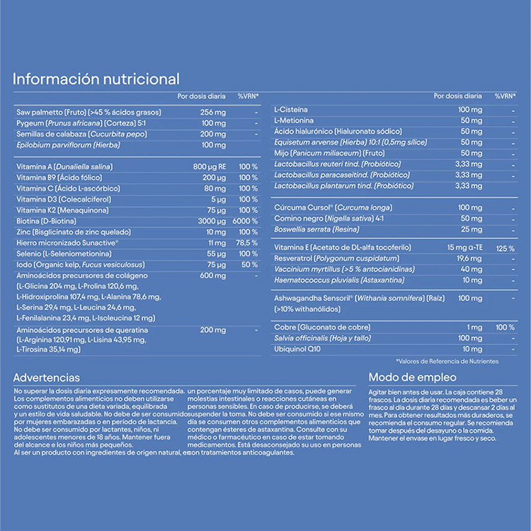 OLISTIC WOMEN NEXT +50 (28 Frascos x 25ml)