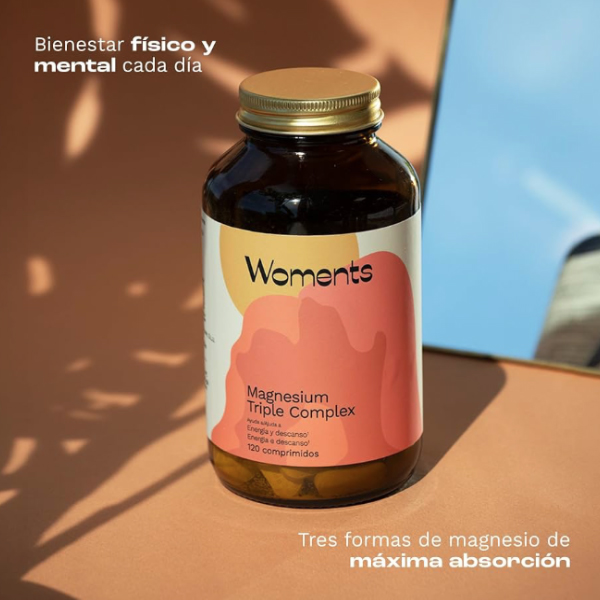 URIACH WOMENTS MAGNESIUM TRIPLE COMPLEX (120 VEG.COMPRIMIDOS)