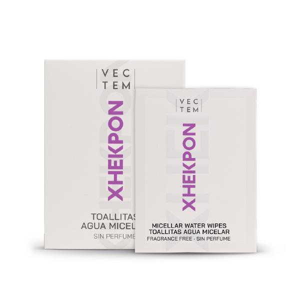 VECTEM XHEKPON AGUA MICELAR TOALLITAS (4ML x 10 TOALLITAS)