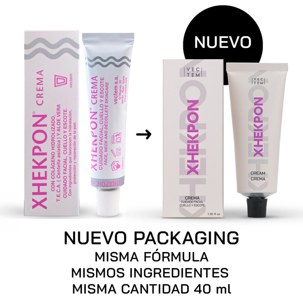VECTEM XHEKPON CREMA COLAGENO (40ML) NUEVA IMAGEN!