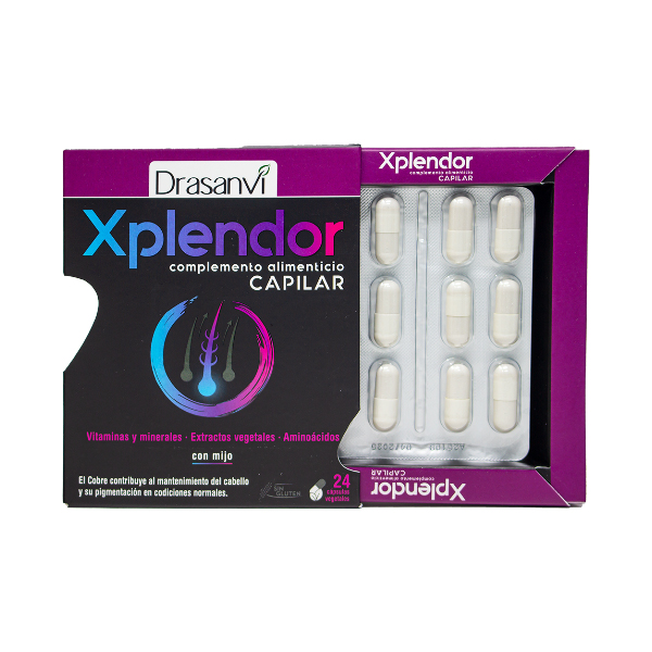 DRASANVI XPLENDOR CAPILAR (24 CÁPSULAS)