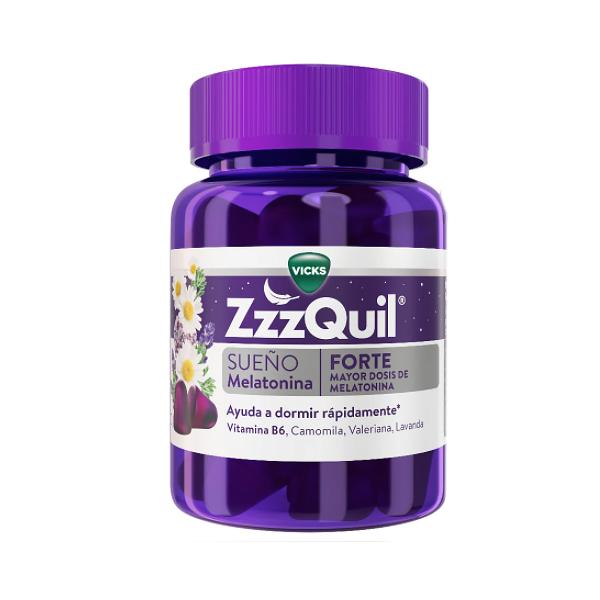 VICKS ZZZ QUIL SUEÑO FORTE (30 GOMINOLAS)