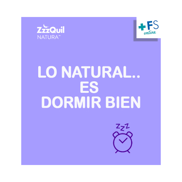 VICKS ZZZQUIL NATURA MELATONINA PLÁTANO & MANGO (30 GOMINOLAS)