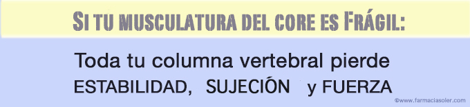 fortalecer core y mejorar la postura corporal