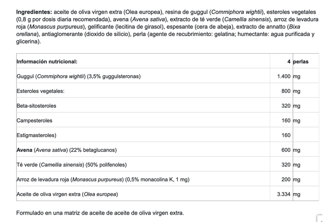 COLESTERIN-COMPOSICION COLESTERIN-COMPOSICION