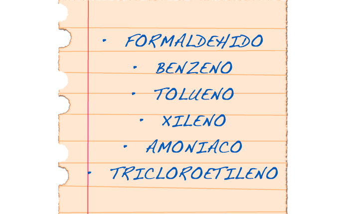 compuestos químicos tóxicos