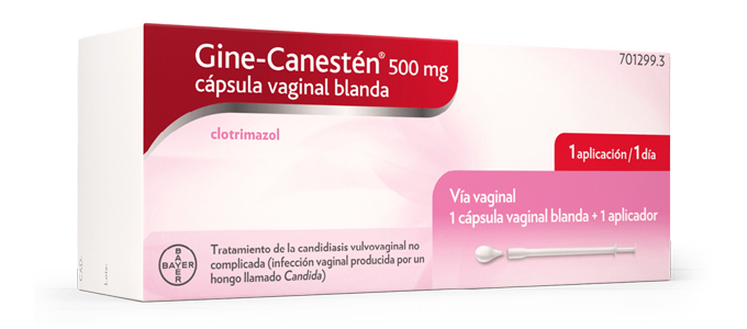 gine-canesten capsula vaginal blanda