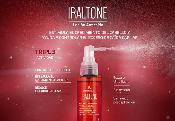 iraltone anticaida cabello loción