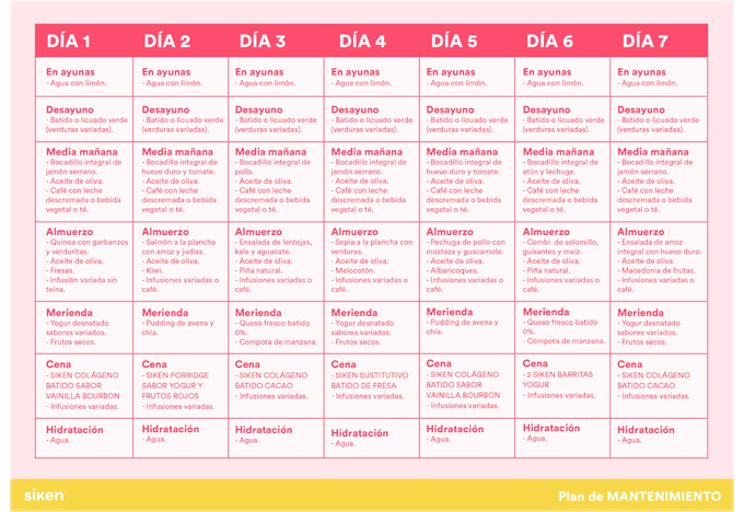 PLAN MANTENIMIENTO-SIKEN