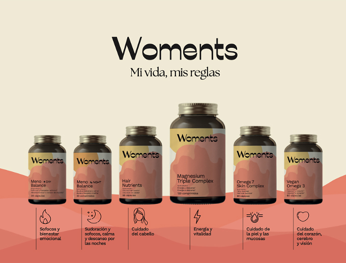 WOMENTS SUPLEMENTO MENOBALANCE MUJER WOMENTS SUPLEMENTO MENOBALANCE MUJER